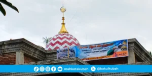 Jual Kubah Masjid Enamel Galvalume 3m pemenang lombok utara_net