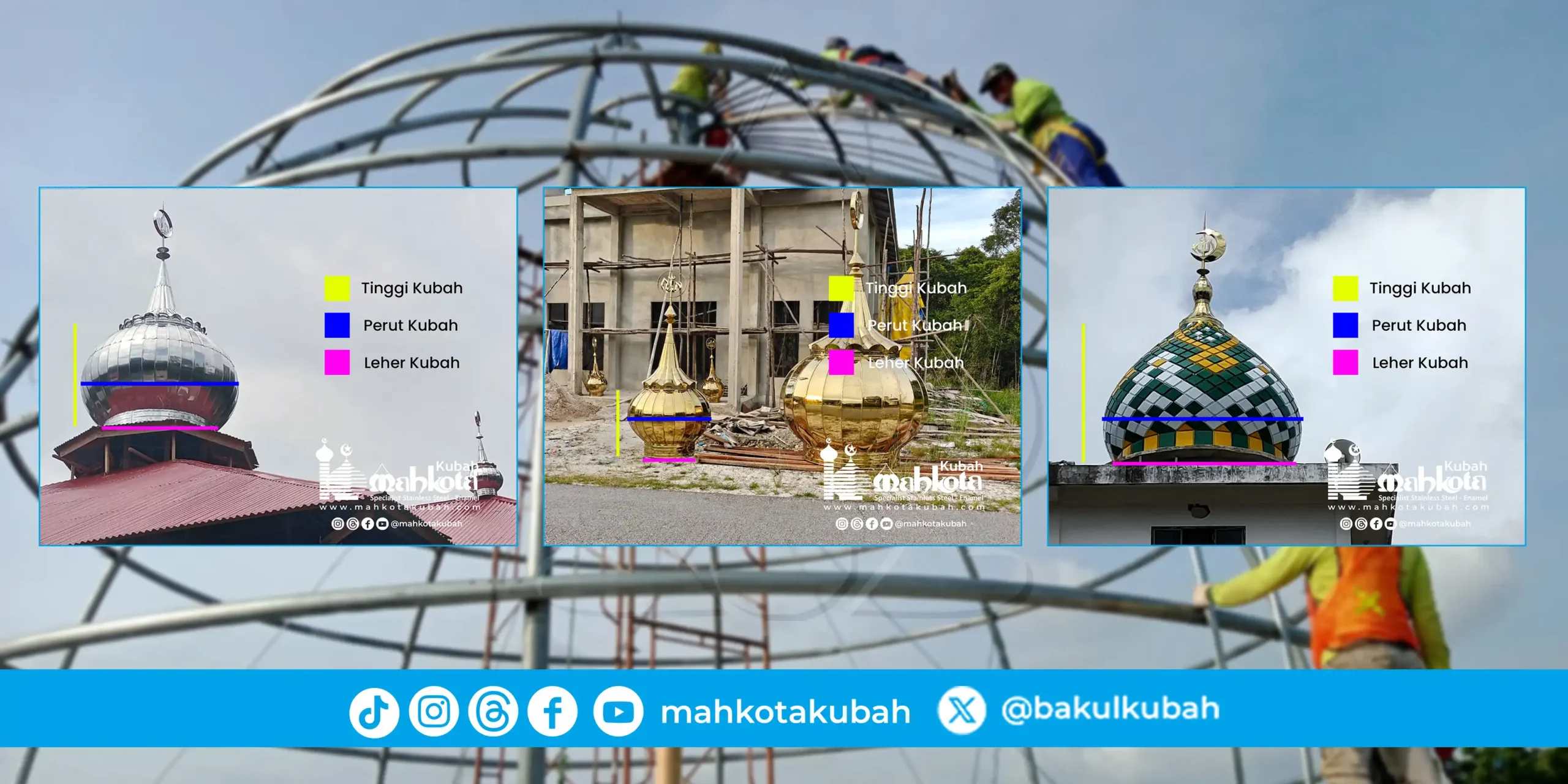 Apa itu Leher Kubah dan Perut Kubah