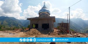 pemasangan kubah stainless x Koto Singkarak solok com