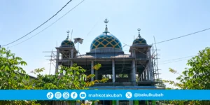 pemasangan kubah enamel galvalume 6m di masjid al ikhlas karangdowo kutoharjo pati