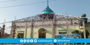 pemasangan kubah green mirror 4,2m Masjid Agung Ngemplak Grobogan Jawa Tengah_com
