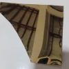 Plat kubah stainless gold setengah bola